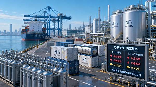 SiH₄ and NF₃ Jump as EU Rules Tighten Supply