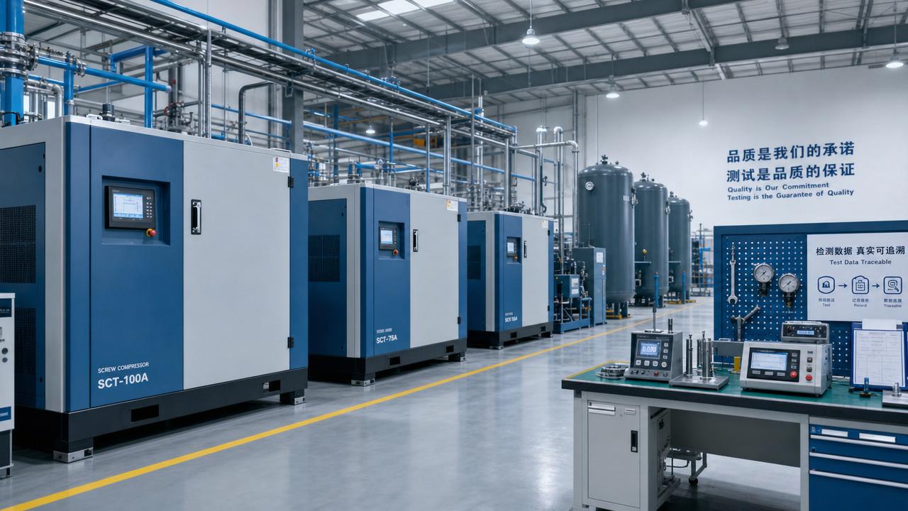 Air Compressors Factory Audit Checklist for Sourcing