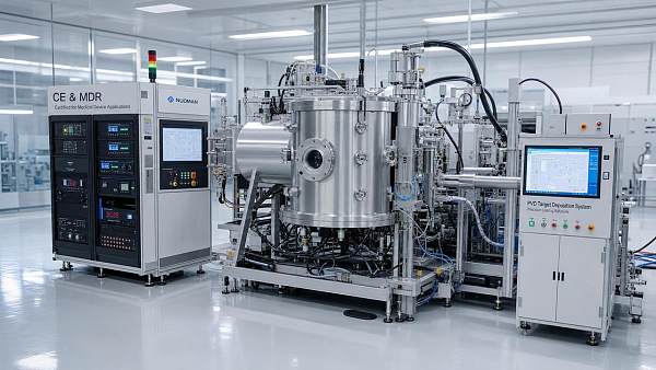 TÜV Rheinland Opens Fast-Track CE and MDR Path for Optical Coating Equipment