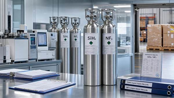 China Tightens Export Traceability for SiH4 and NF3
