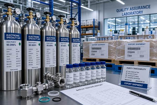China Requires Purity Traceability for E-Gas Exports
