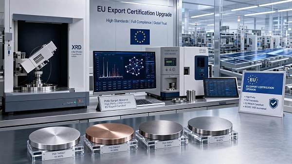 TUV Rheinland Tightens PVD Target Export Certification