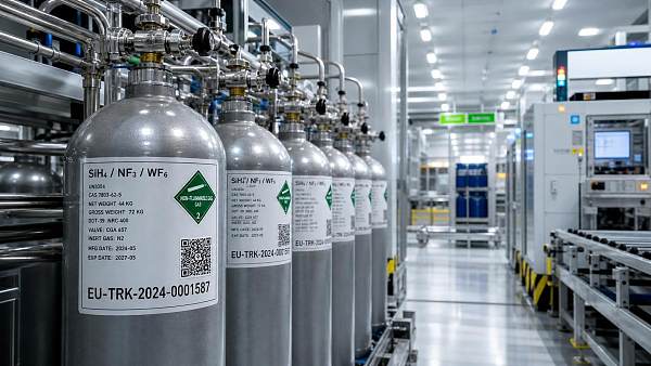 EU Mandates Digital Traceability for Electronic Specialty Gases