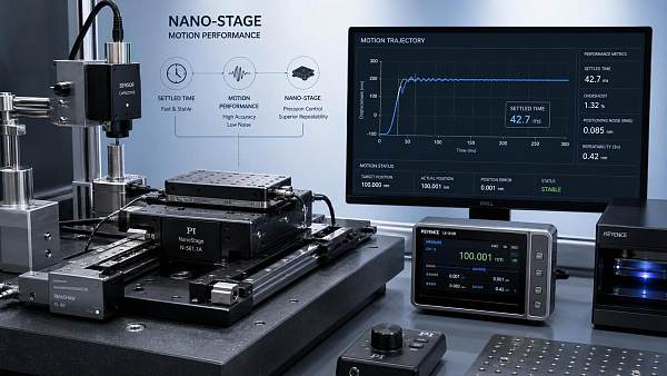 How to Read Nano-Stage Settled Time Metrics Data for Motion Performance