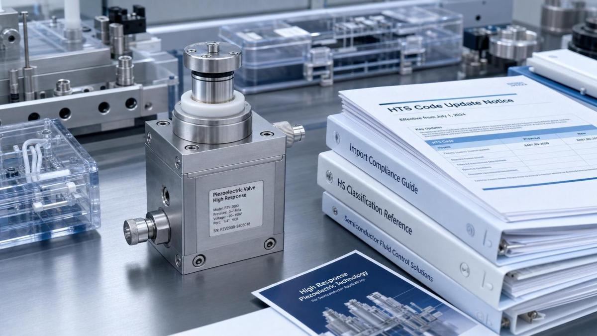 US Updates Piezo Valve HTS Code From July 10 US Updates Piezo Valve HTS Code From July 10