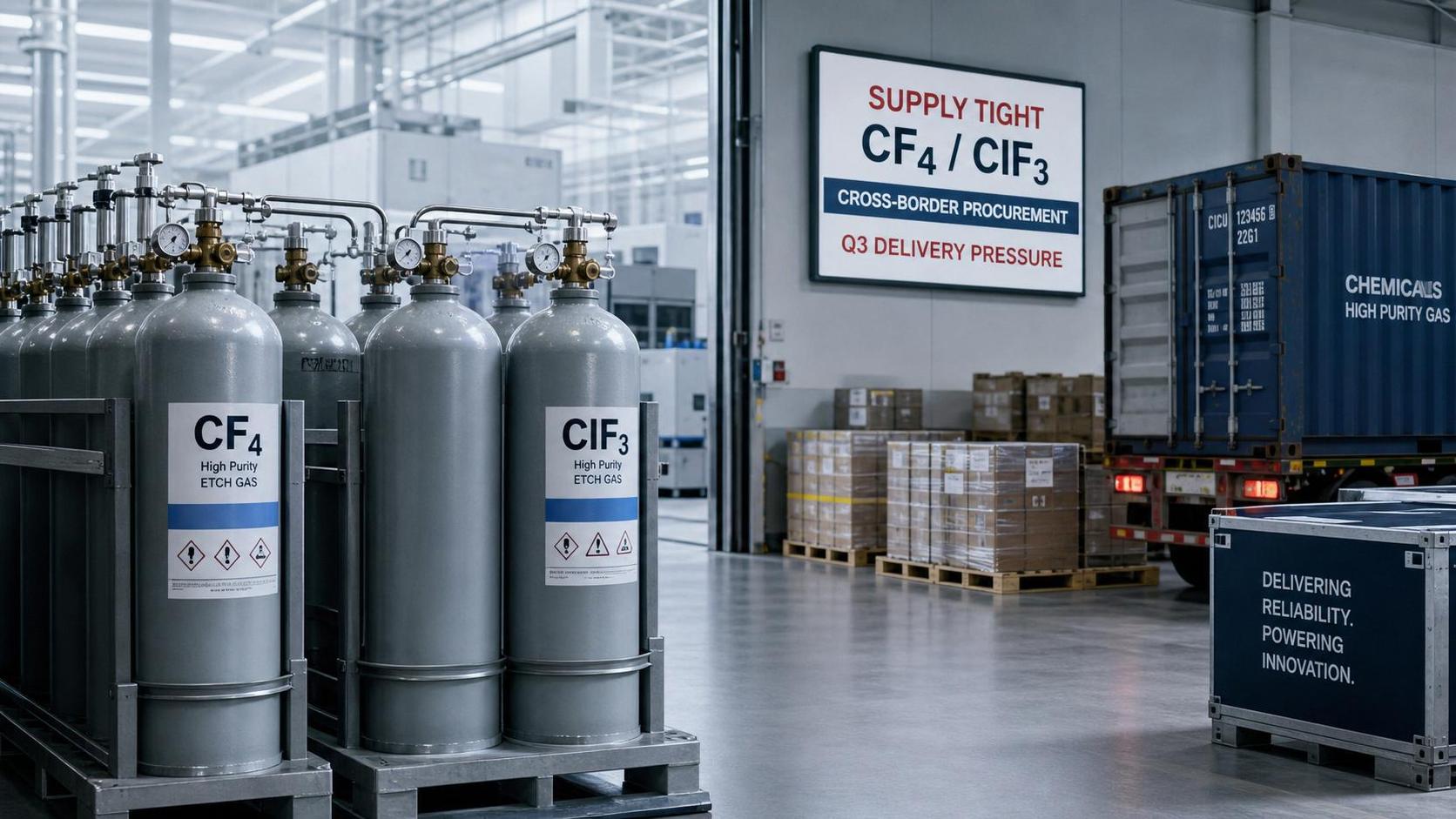 Etching Precursor Shortage Pushes Q3 Spot Prices Up 12%