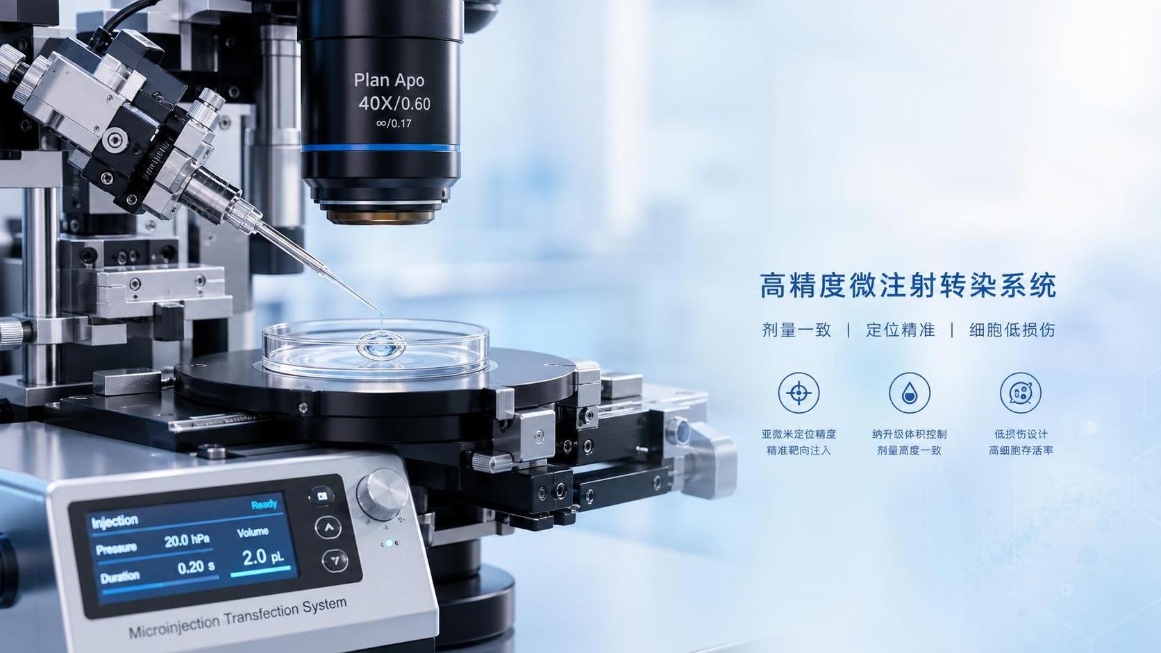 How to Evaluate a Micro Injection System for Transfection Accuracy