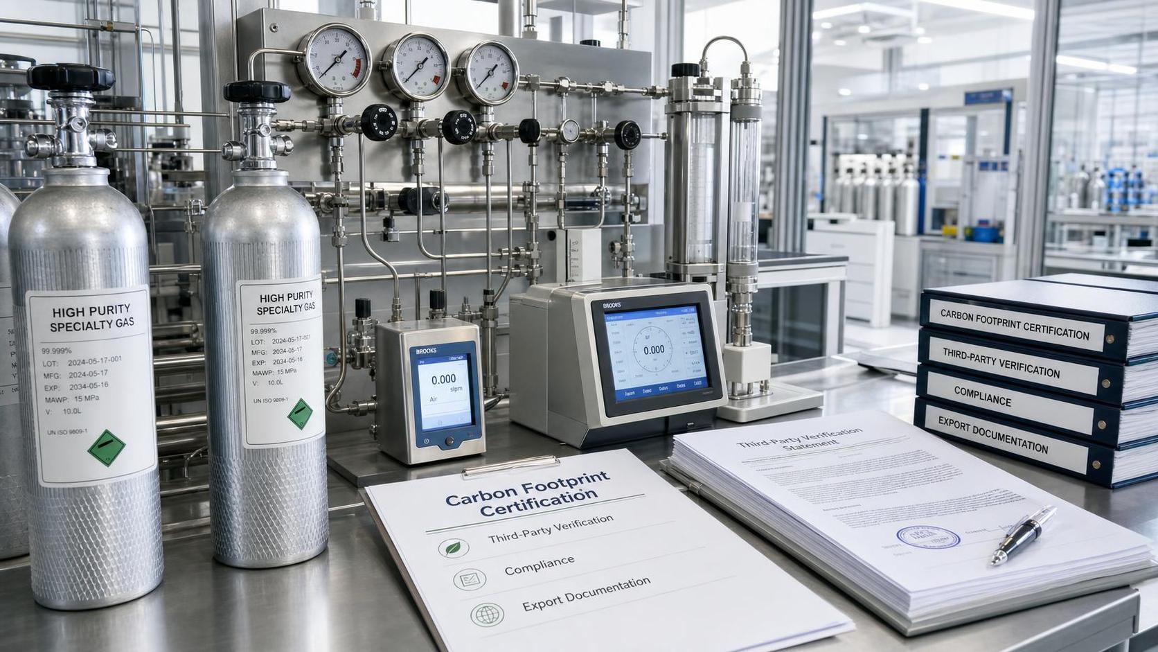 EU Draft Would Mandate Carbon Footprint Declarations for Electronic Specialty Gases