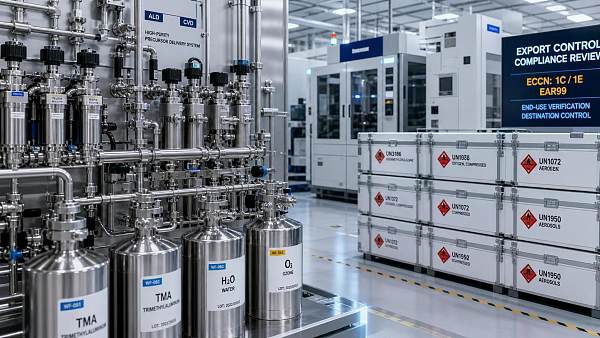 U.S. Adds ALD/CVD Precursors to Export Control List