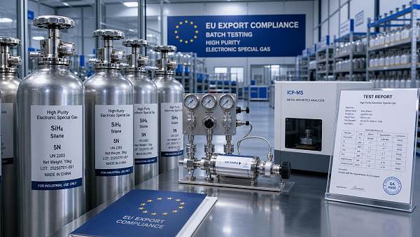 EU REACH Adds Metal Limits for Electronic Gases