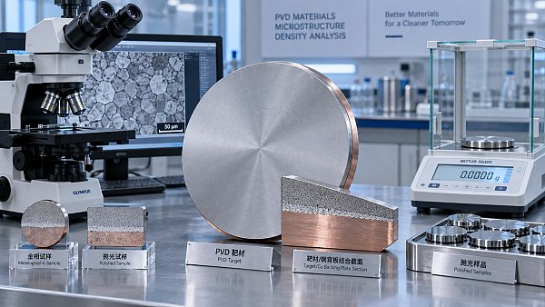 What Materials Data Is Needed to Qualify a New PVD Target Supplier?
