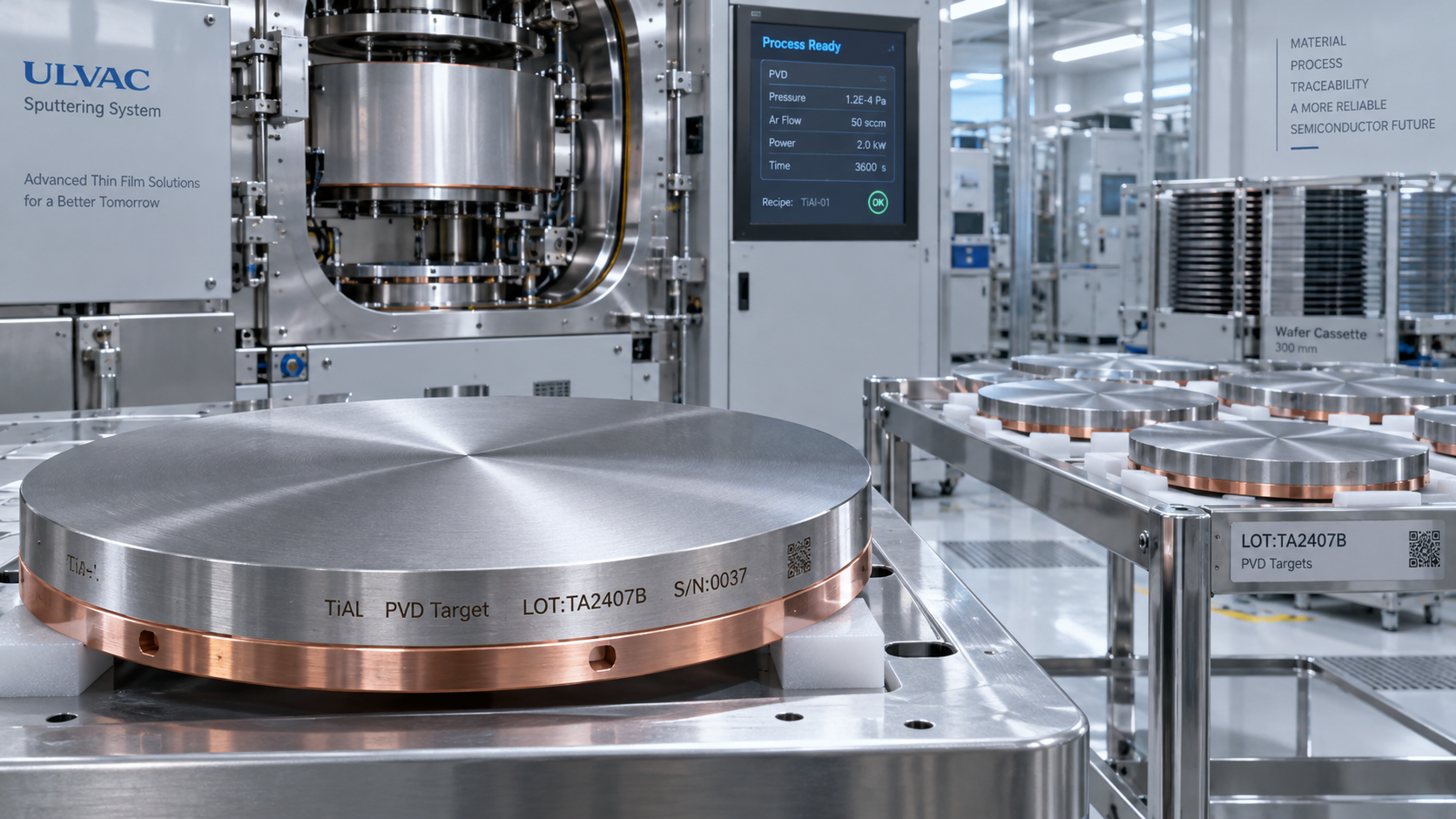 Why Do Semiconductor PVD Targets Need Lot Traceability?