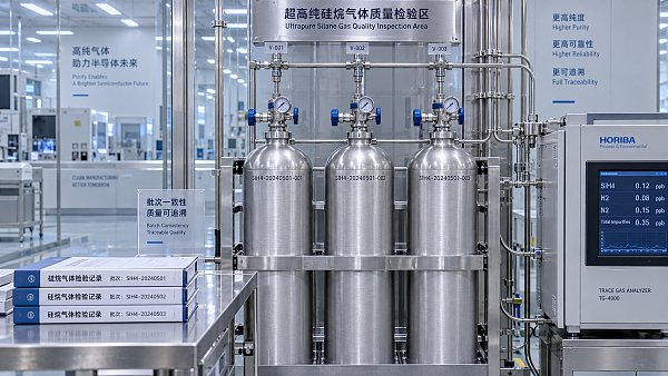 Qualifying an Ultra-Pure Silane Gas Manufacturer: Batch Consistency and Traceability
