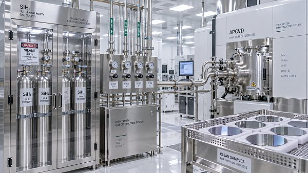 Ultra-Pure Silane Gas for Thin Films: Matching Gas Grade to Film Requirements