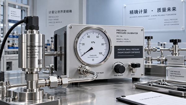 What does measurement accuracy specified as % of full scale mean?