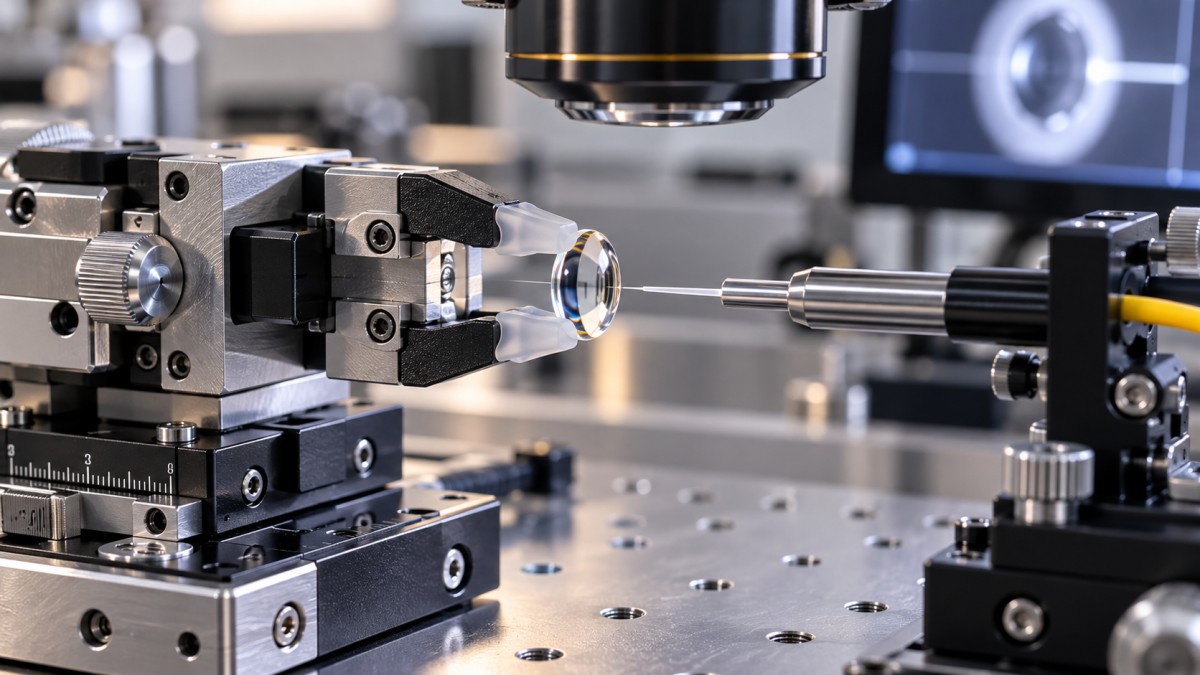 Microassembly of Optical Components: Aligning Parts Without Damage Microassembly of Optical Components: Aligning Parts Without Damage
