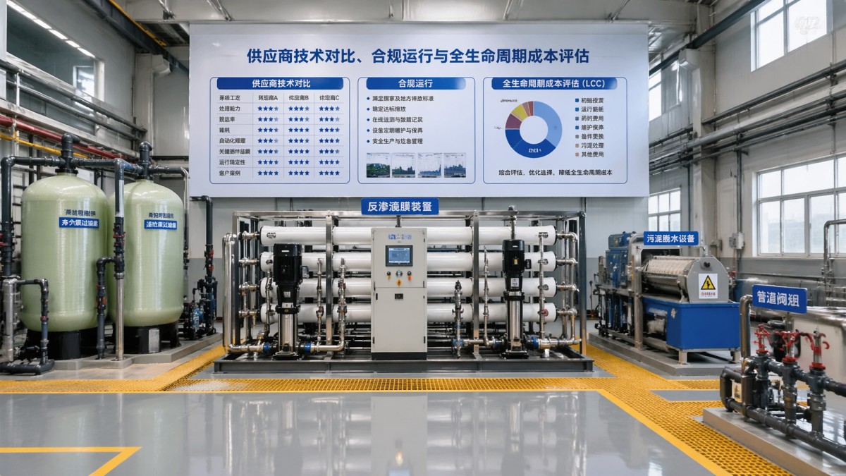 How to Compare Industrial Wastewater Treatment Suppliers Fairly How to Compare Industrial Wastewater Treatment Suppliers Fairly