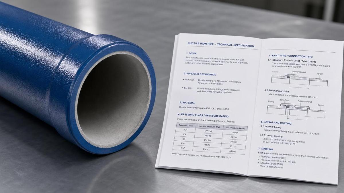 Technical Checks Buyers Should Make Before Ordering Ductile Iron Pipe Technical Checks Buyers Should Make Before Ordering Ductile Iron Pipe