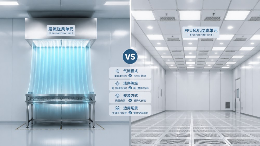 Laminar Flow Units vs FFU: What Really Changes Laminar Flow Units vs FFU: What Really Changes