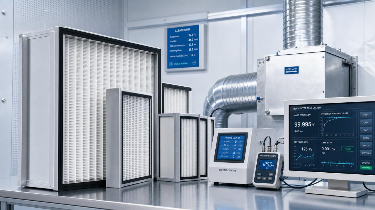 HEPA Filter MPPS Efficiency: Which Test Results Matter Most?