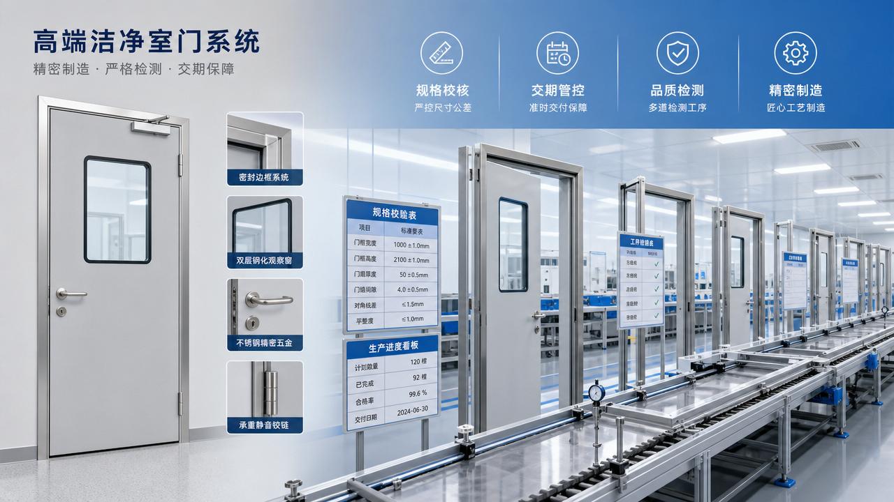 Cleanroom Doors Factory Lead Times and Specs That Delay Projects