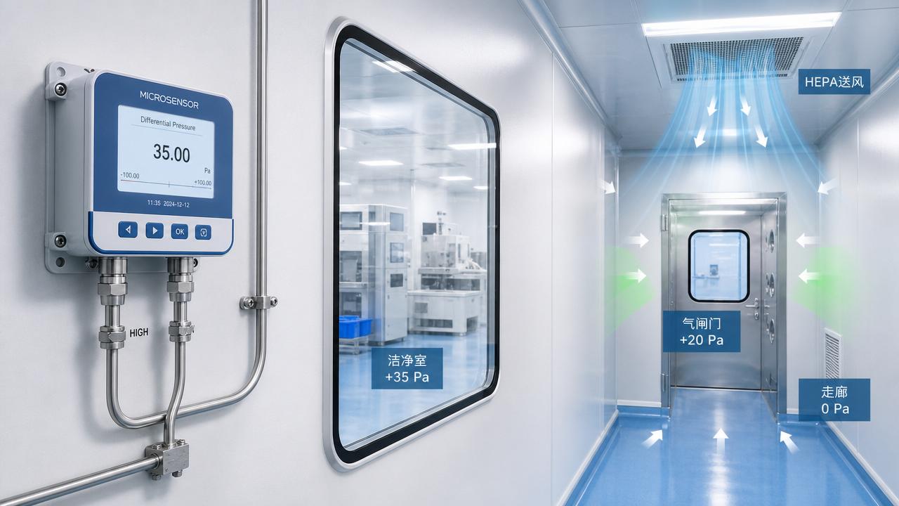Pressure Differential Data That Signals a Cleanroom Control Problem