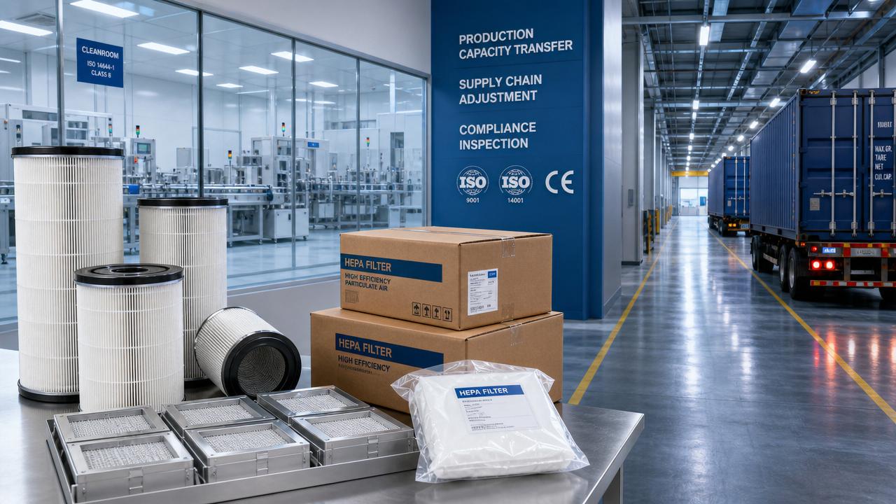 Global HEPA manufacturers are shifting capacity again