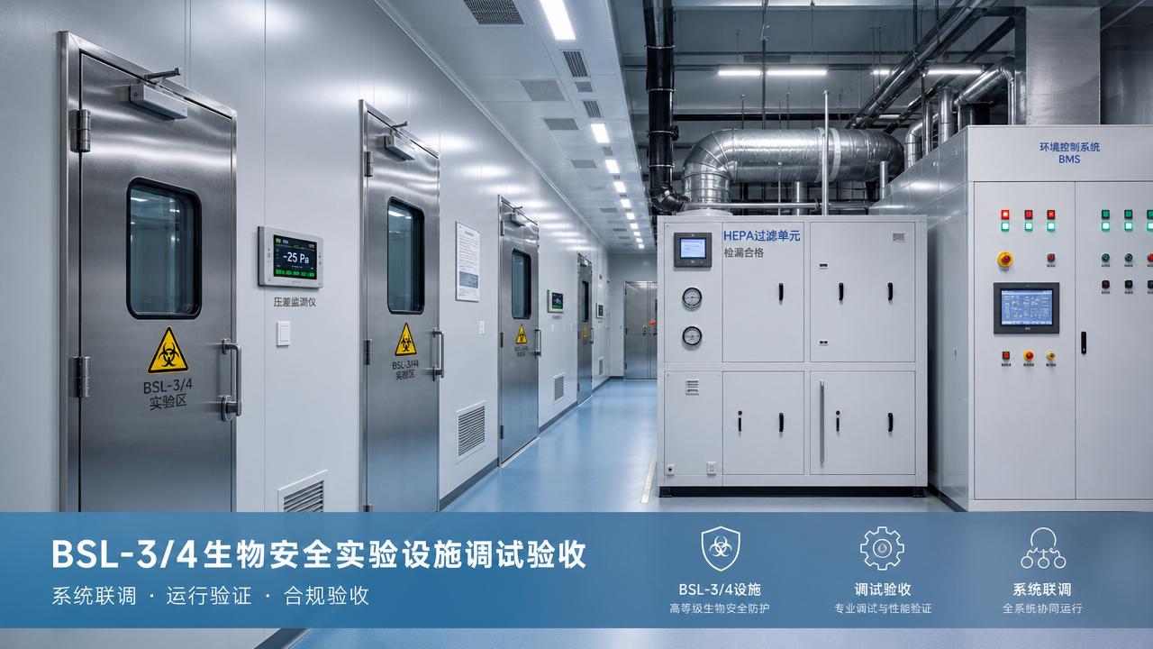What Slows Down BSL-3/4 Facilities During Commissioning
