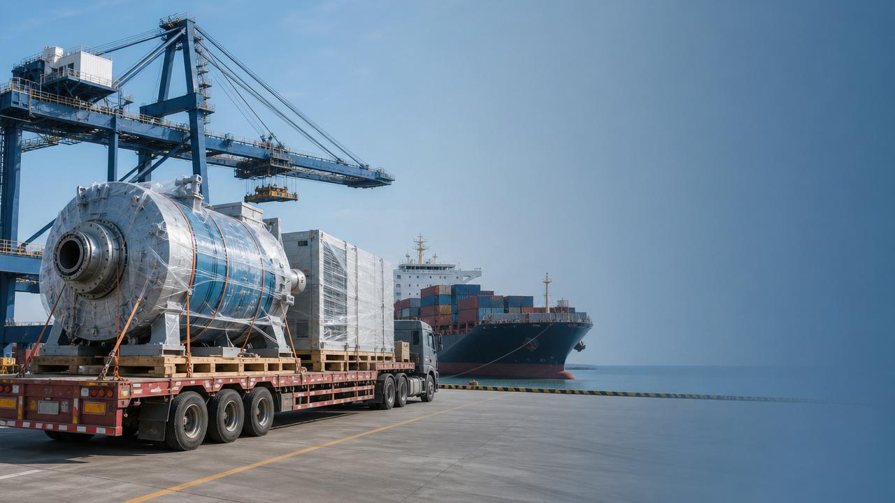 Which logistics plan suits heavy machinery best?