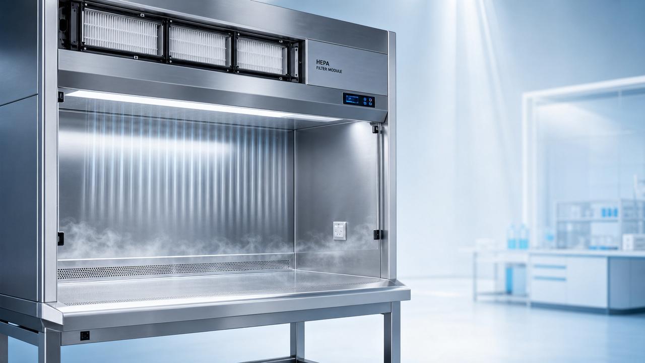 Why laminar flow hood manufacturer choice affects airflow