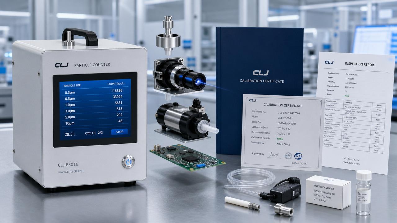 How to judge a particle counter OEM supplier reliably