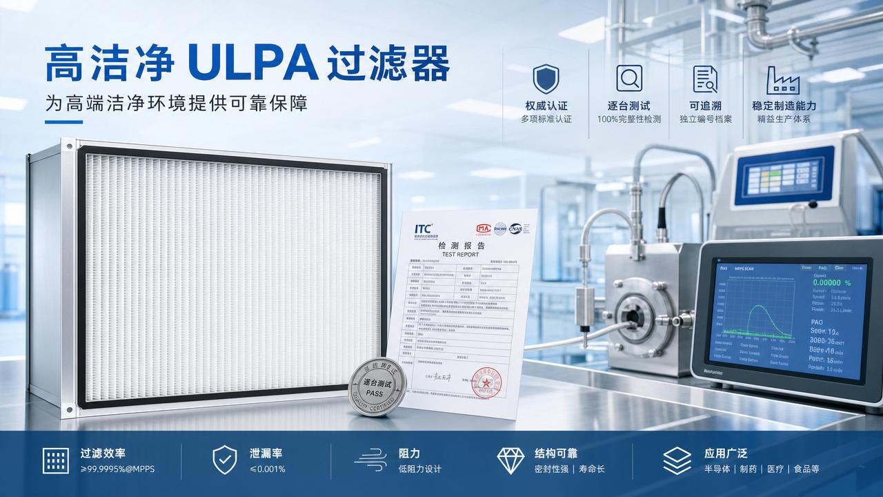 How to judge a reliable ULPA filter manufacturer