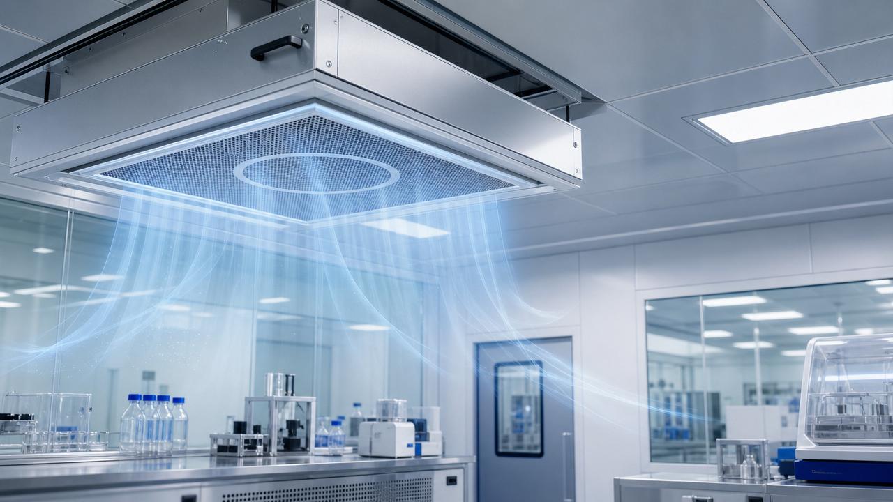 When fan filter unit noise level dB becomes a real issue