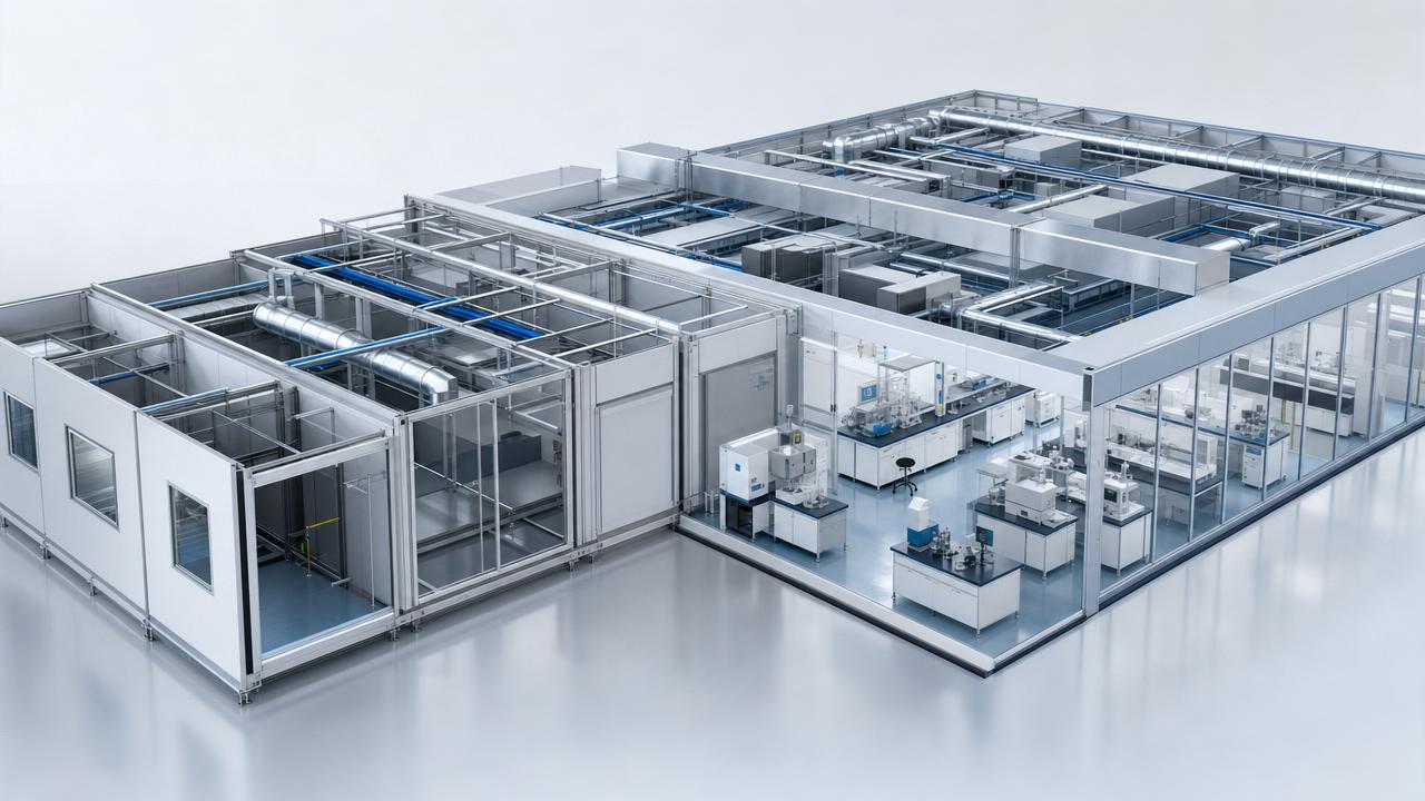 Why modular lab construction trends now favor phased builds