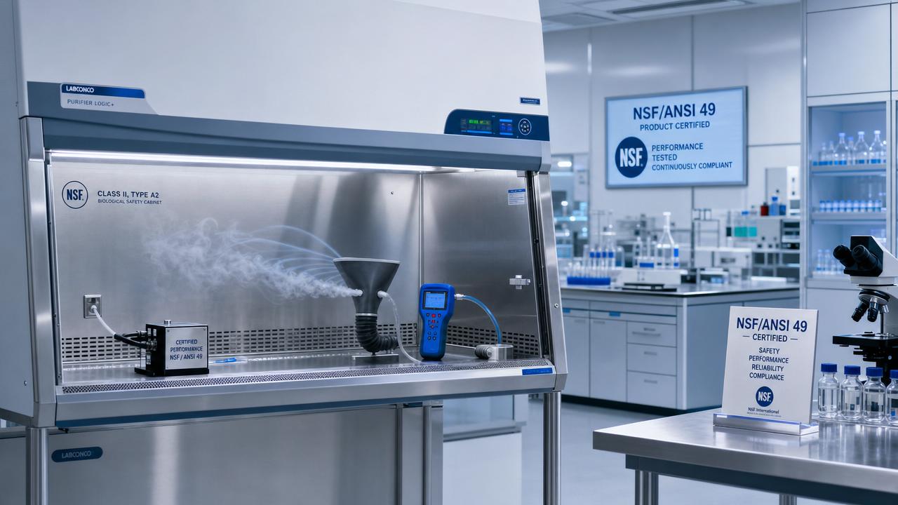 NSF/ANSI 49 Certification Explained: Scope, Test Items, and Compliance Steps