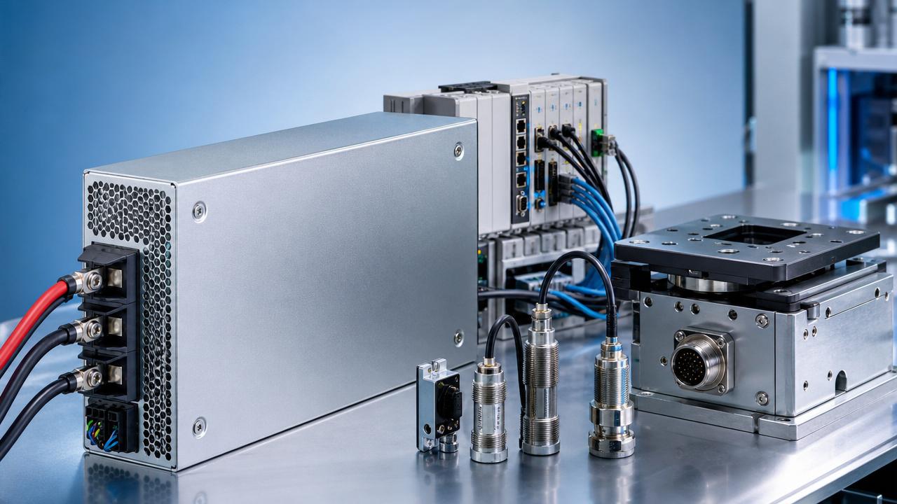 How to Choose an Industrial Power Supply: Voltage, Load, Protection, and Certifications