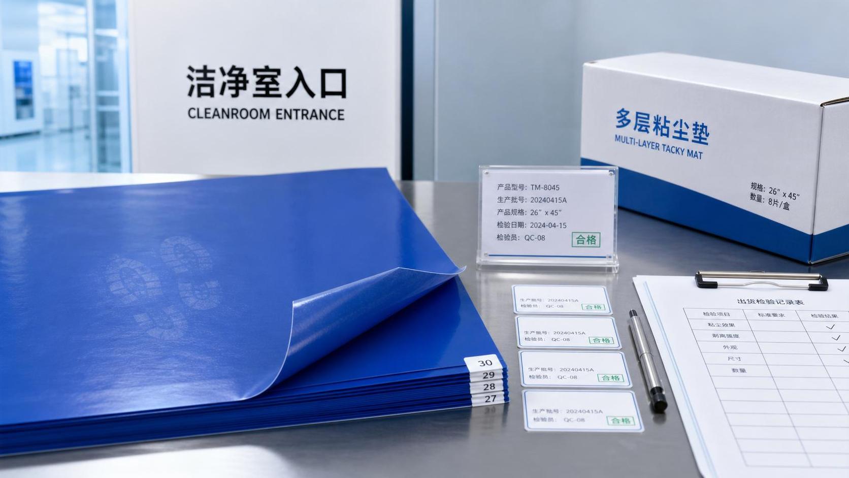 How to Choose a Cleanroom Sticky Mat Factory for Consistent Dust Control Performance
