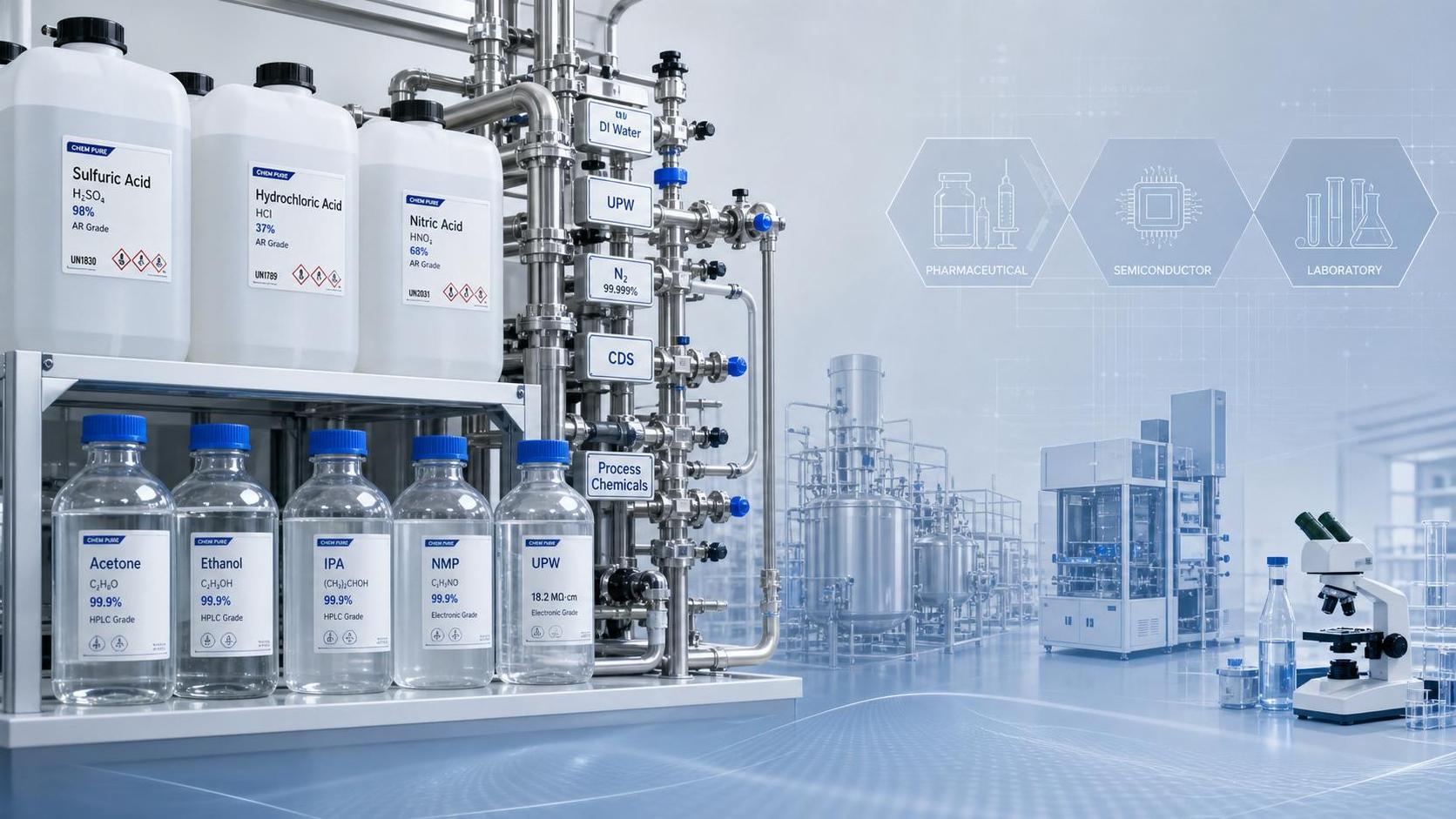 Chemical Raw Materials Explained: Types, Key Properties, and Industrial Uses