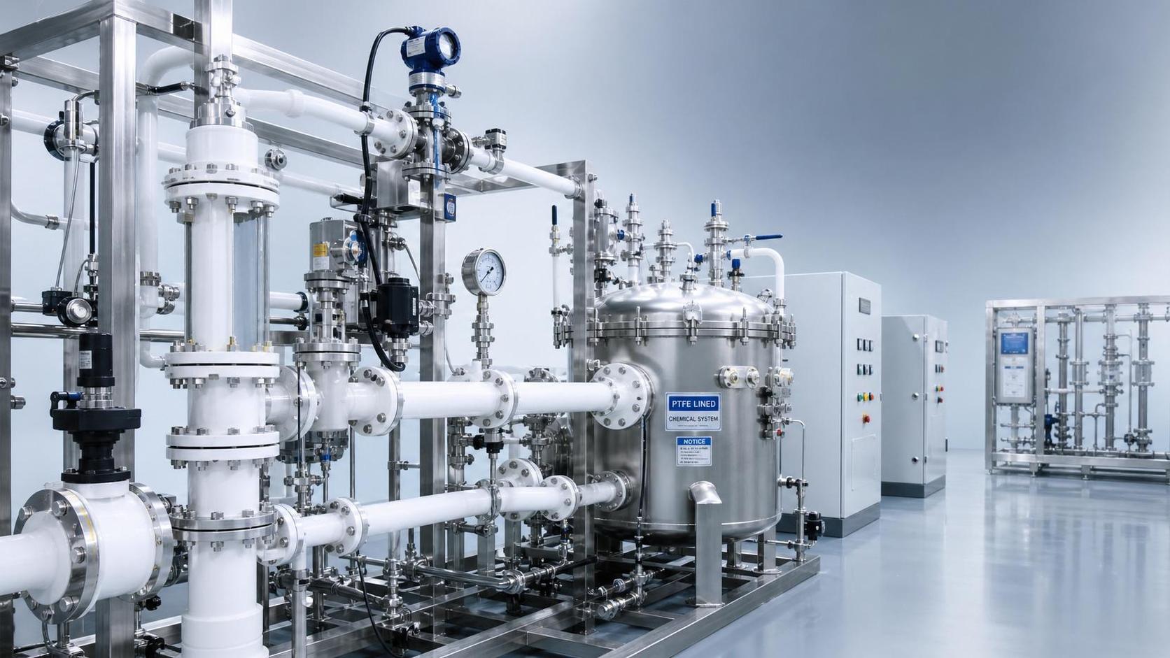 How to Specify PTFE Lined Chemical Handling Systems for Corrosive Process Lines