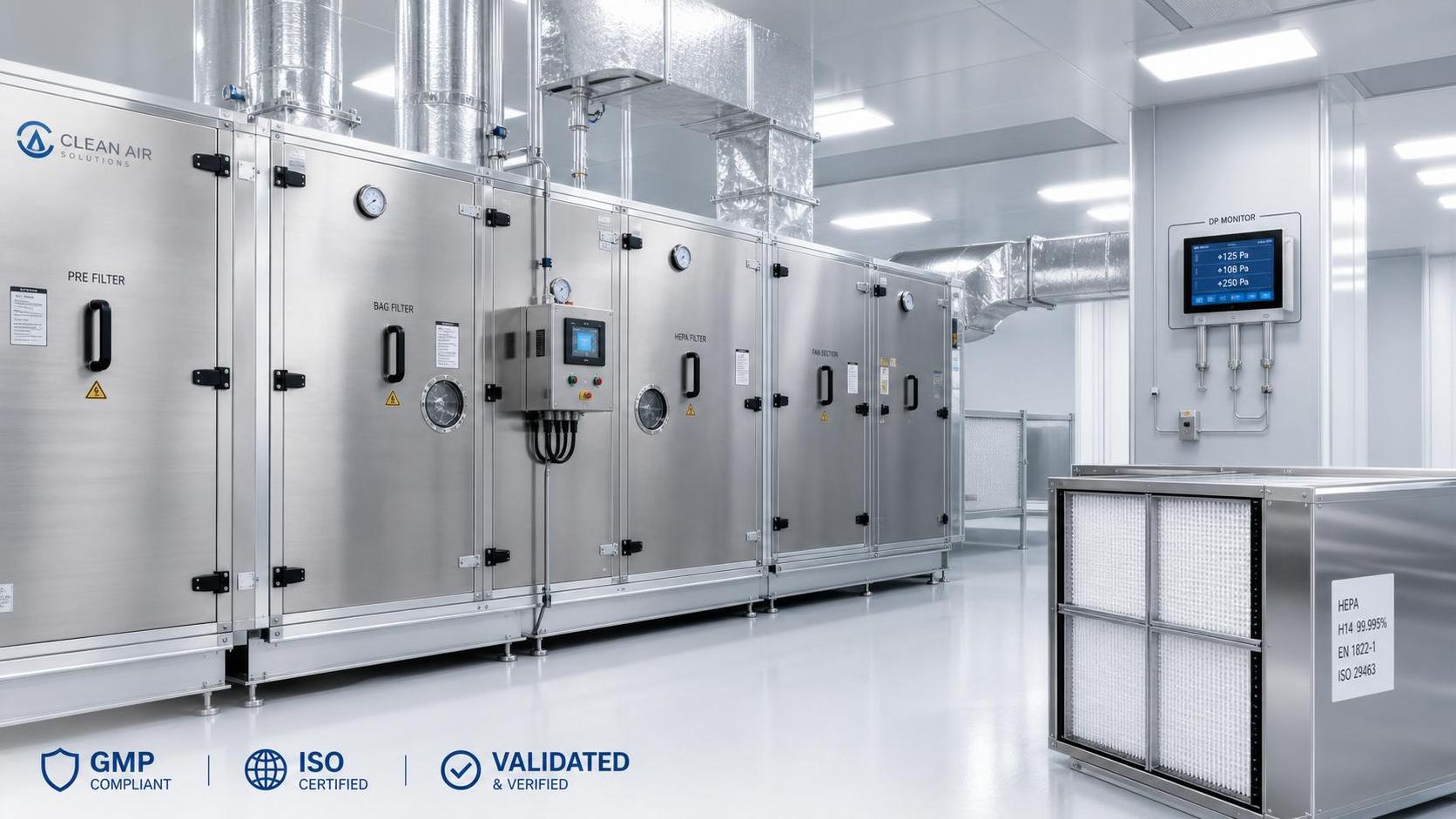 How to Evaluate a Cleanroom HVAC Manufacturer for GMP and ISO Projects