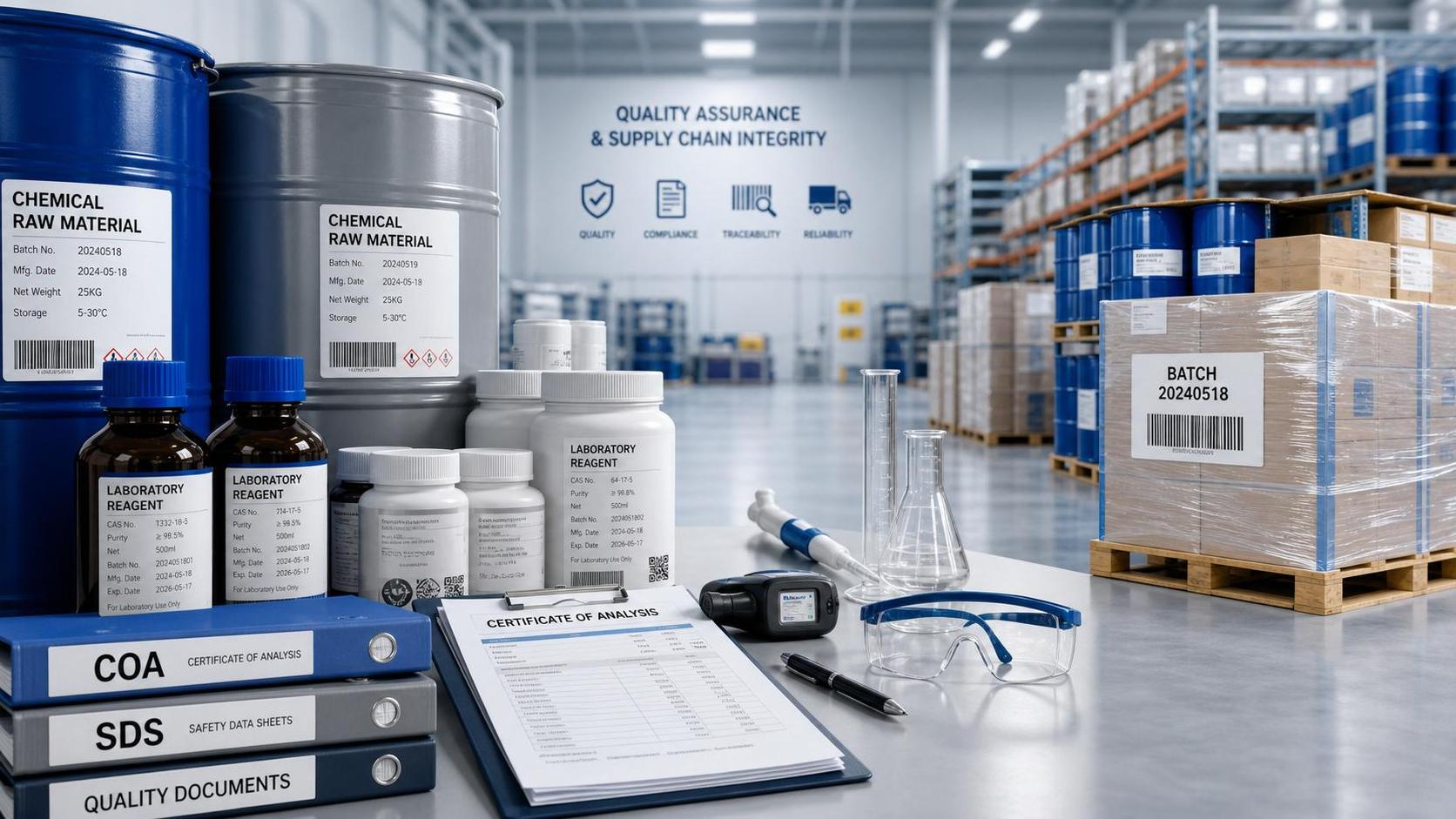 How to Evaluate a Chemical Raw Materials Exporter for Stable Supply and Compliance