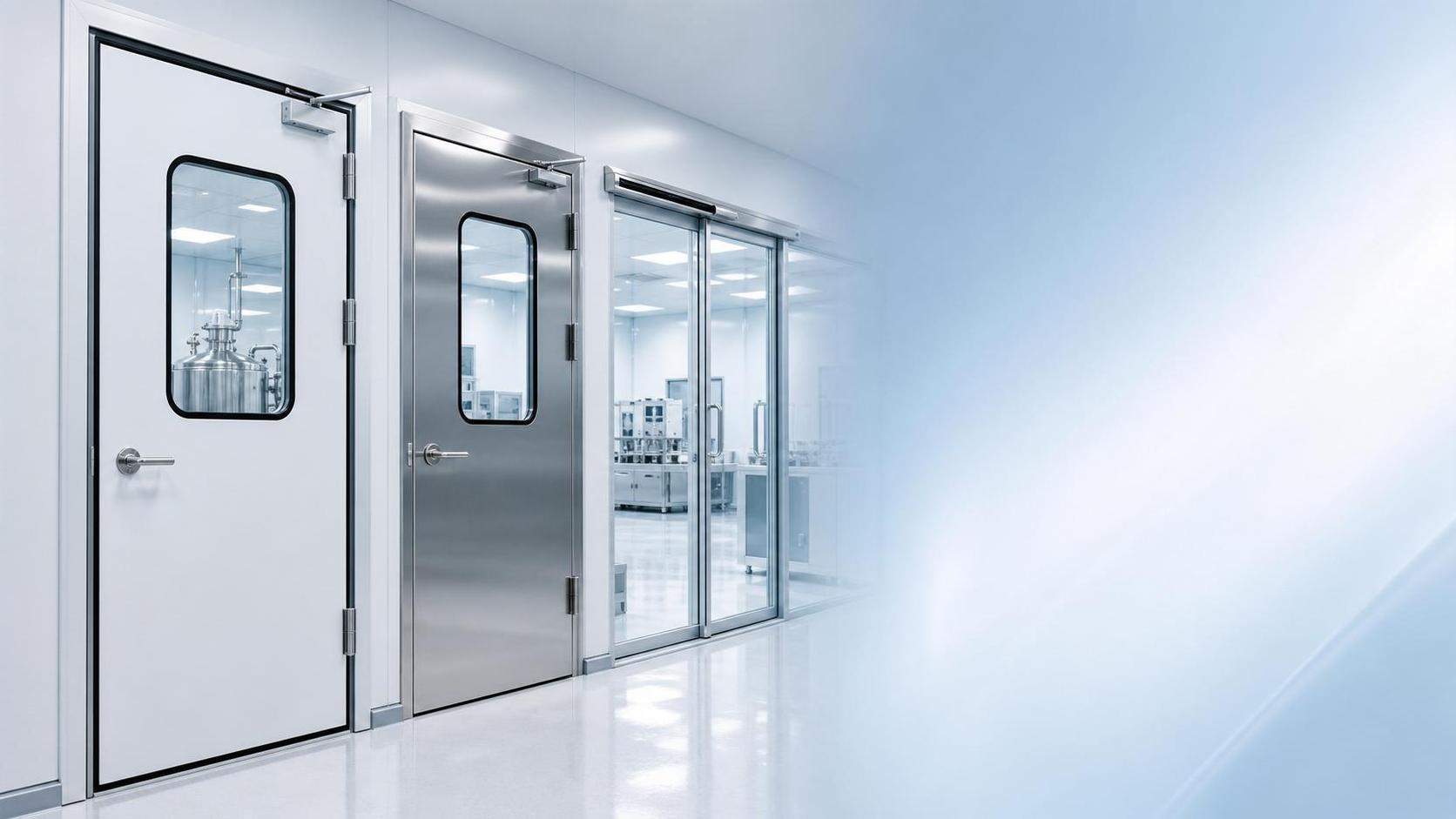 Cleanroom Doors Price Guide: What Affects Cost by Material, Rating, and Door Type?