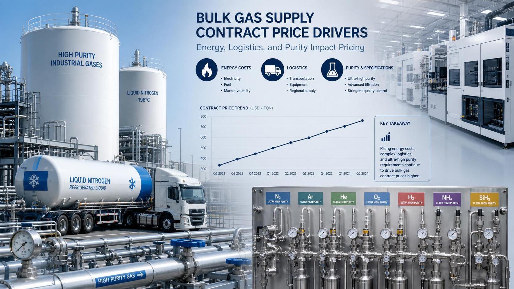 Industrial Gases Price Trends: What Drives Cost Changes in Bulk Supply Contracts?