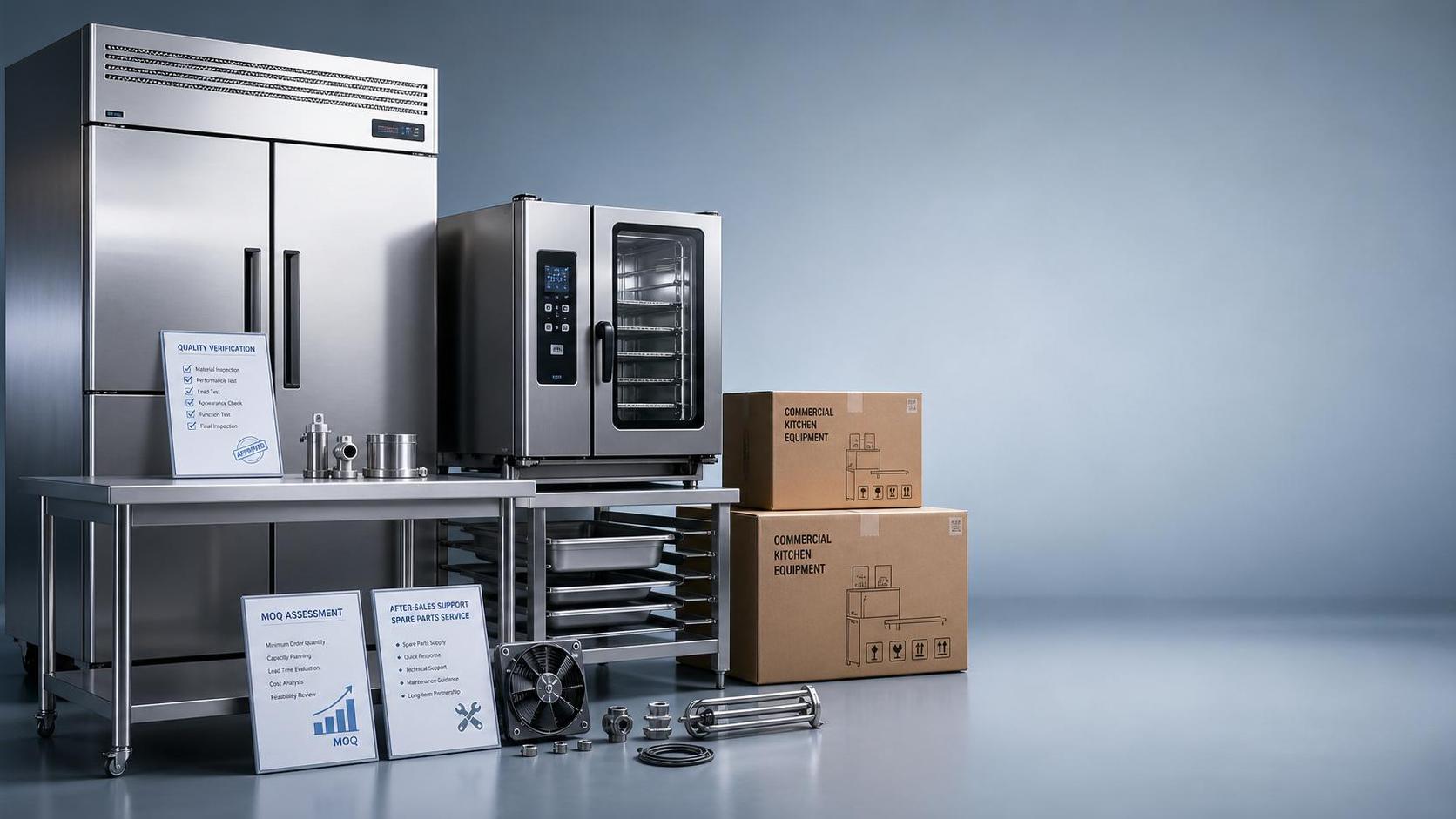 Kitchen Equipment Supplier Checklist: How Buyers Compare Quality, MOQ, and After-Sales Support