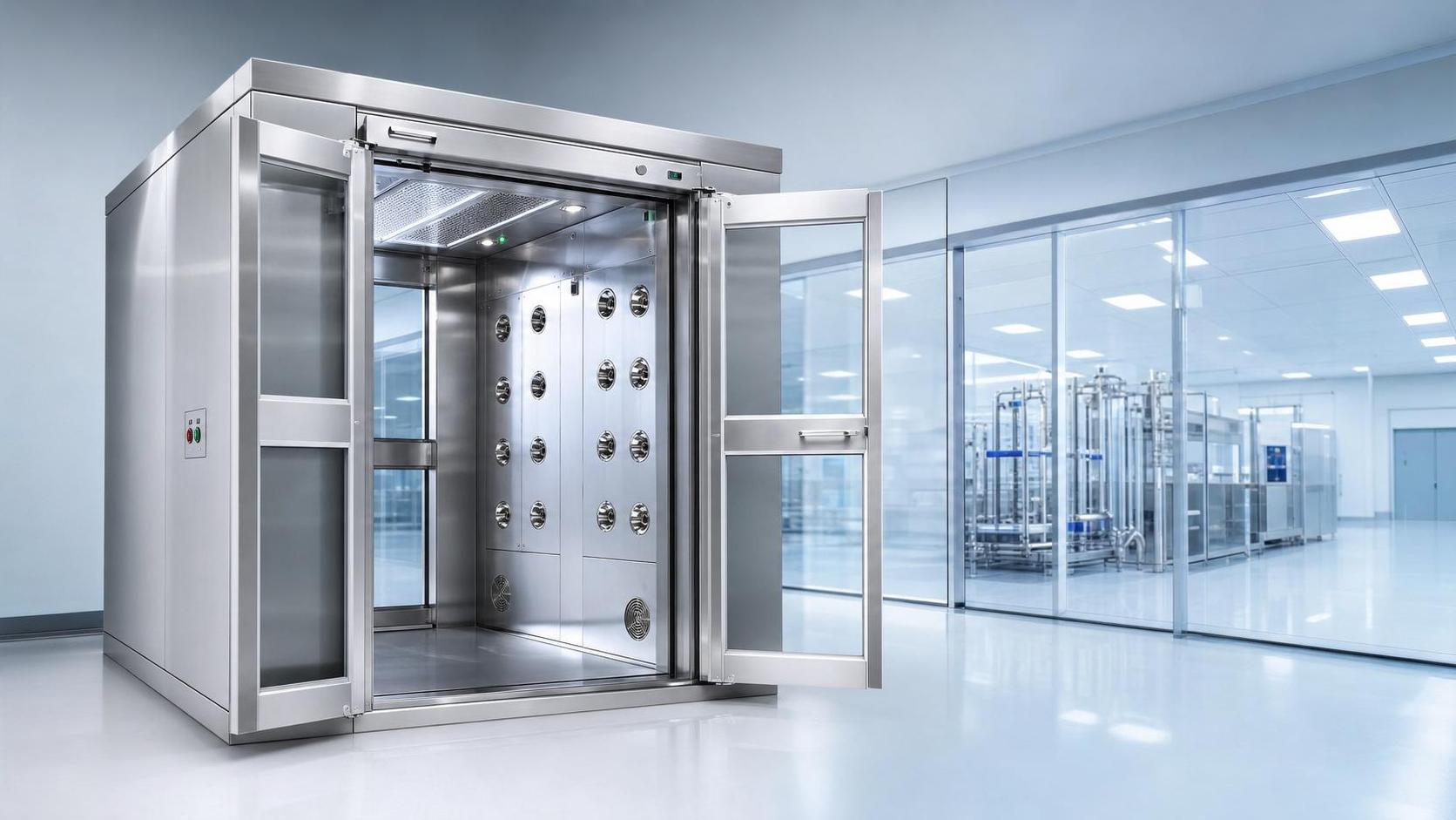 How to Choose an Air Shower Low Noise Design Without Reducing Cleanroom Performance