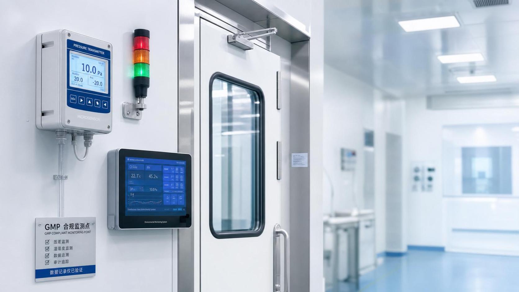 How to Evaluate a Cleanroom Pressure Differential Data Supplier for GMP Audits