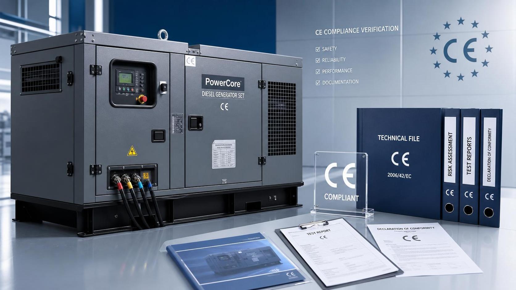 What Does CE Marking Mean for Generators and How to Verify Compliance?