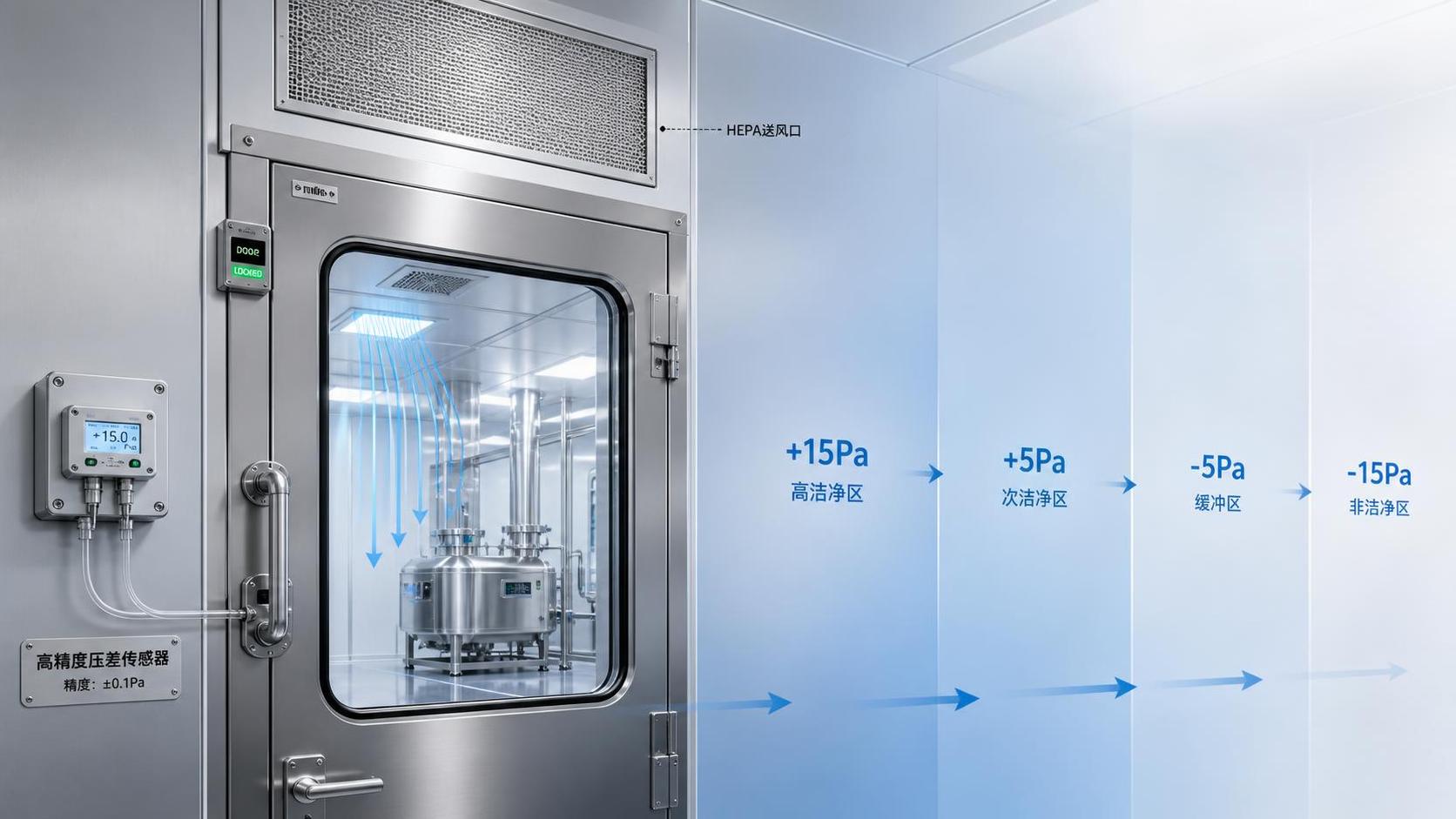 How to Set Cleanroom Pressure Differentials for Reliable Containment