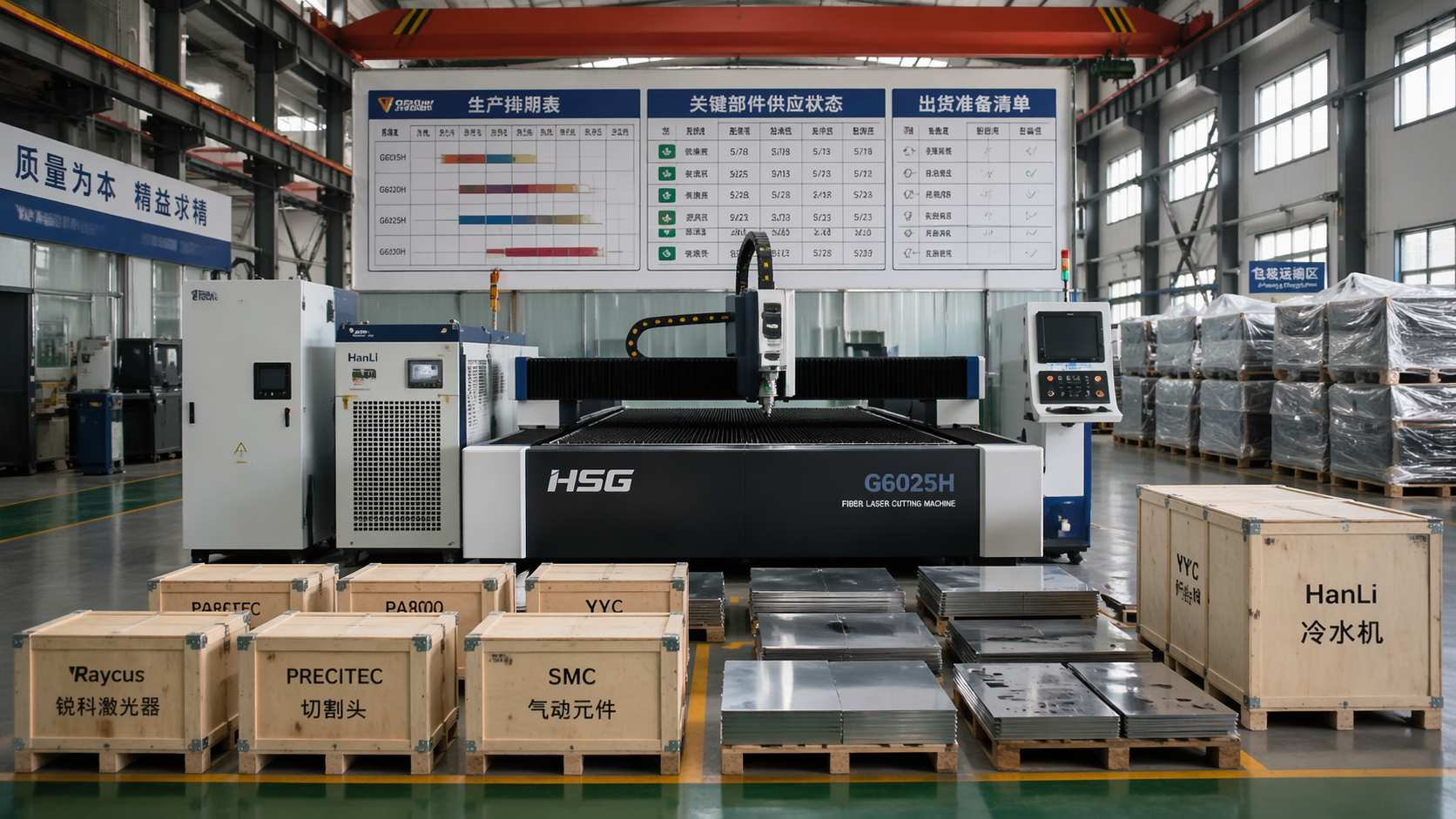 CNC laser cutting machine factory lead times: what slows delivery?