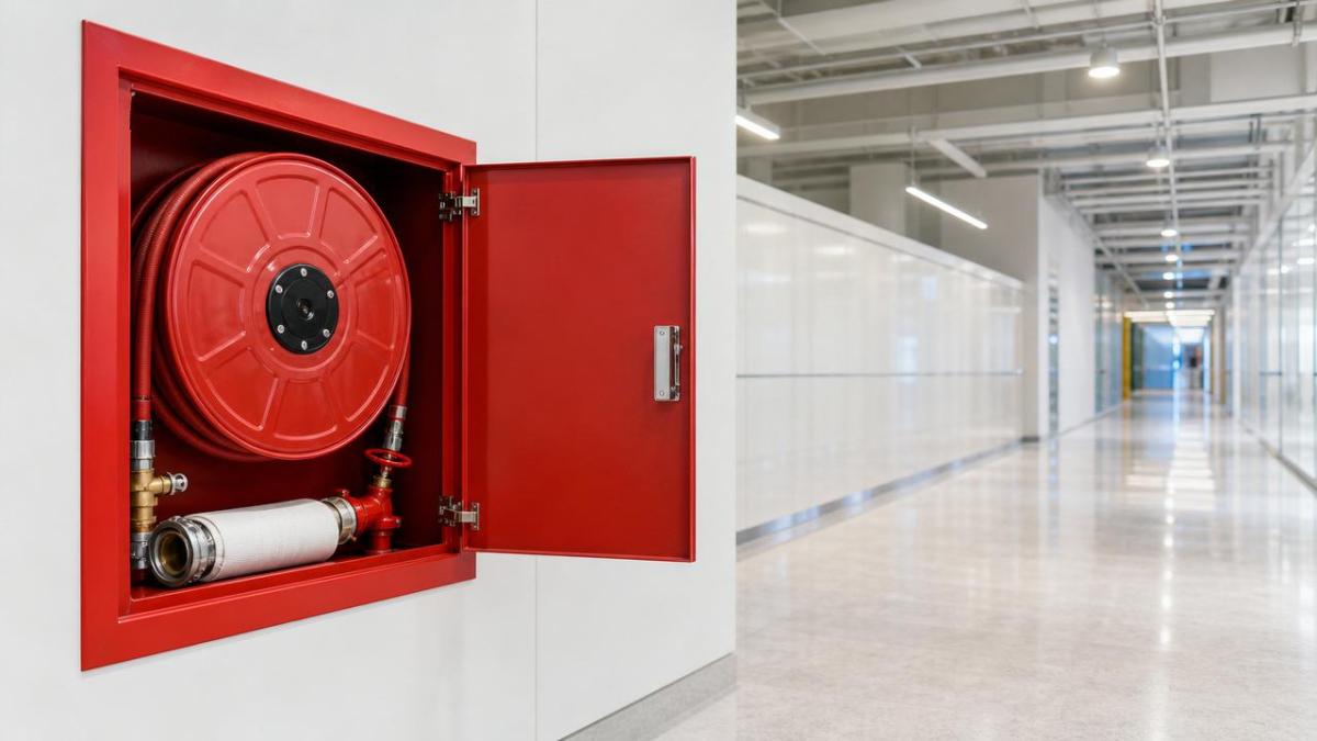 Why cabinet design affects fire hose reel access time Why cabinet design affects fire hose reel access time